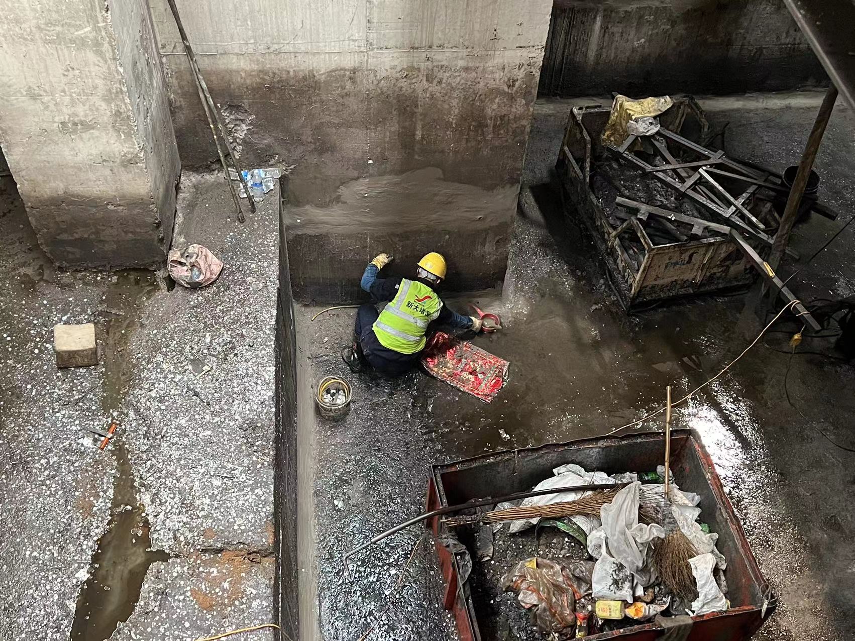 石家庄灵寿县基坑渗漏水堵漏